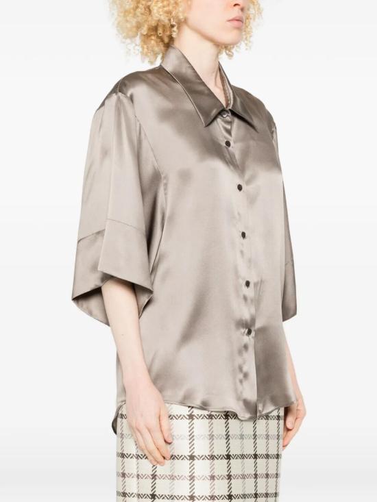 26SS 드리스 반 노튼 블라우스 2610107213024 TAUPE - DRIES VAN NOTEN