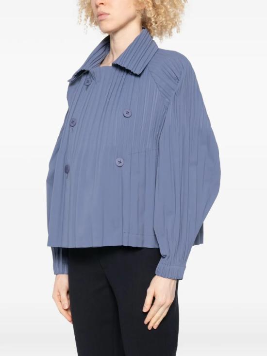 26SS 플리츠플리즈 자켓 PP66ZC891 13BLUE GRAY - PLEATS PLEASE