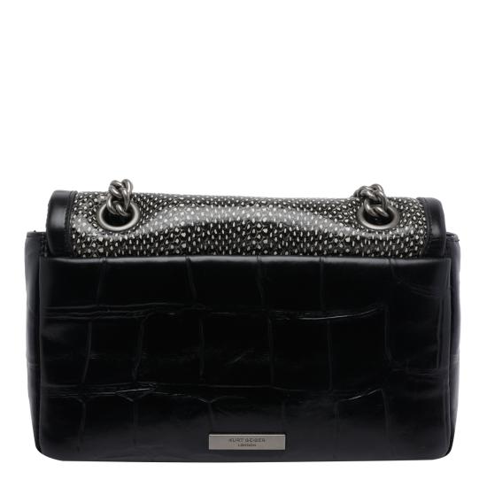 25FW 커트가이거 크로스백 5019001189 BLACK WHITE Black - KURT GEIGER