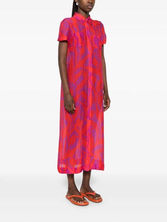 26SS 드리스 반 노튼 롱 원피스 2610110033036 FUCHSIA - DRIES VAN NOTEN