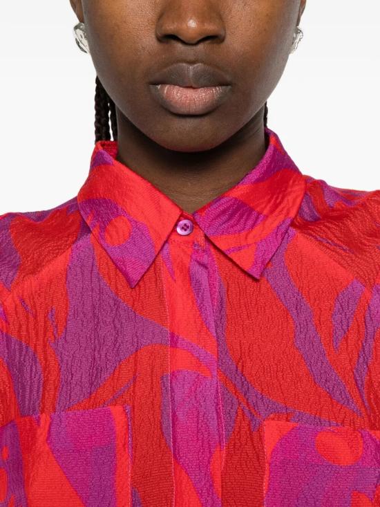 26SS 드리스 반 노튼 롱 원피스 2610110033036 FUCHSIA - DRIES VAN NOTEN