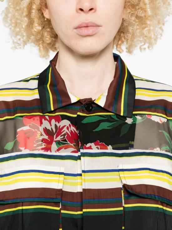 26SS 사카이 스웨터 2608526 BLACK MULTI 020 - SACAI