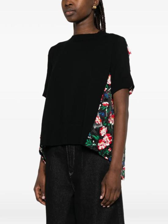 26SS 사카이 스웨터 2608533 BLACK 001 - SACAI