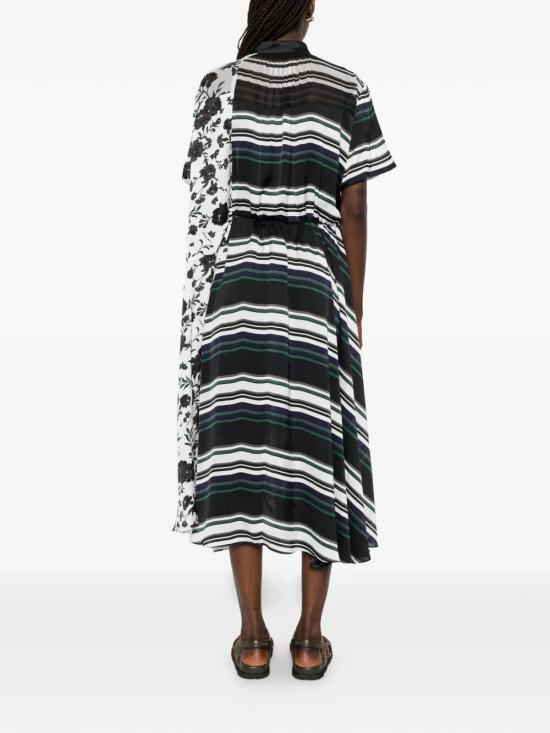 26SS 사카이 미디 원피스 2608524 WHITE MULTI 120 - SACAI