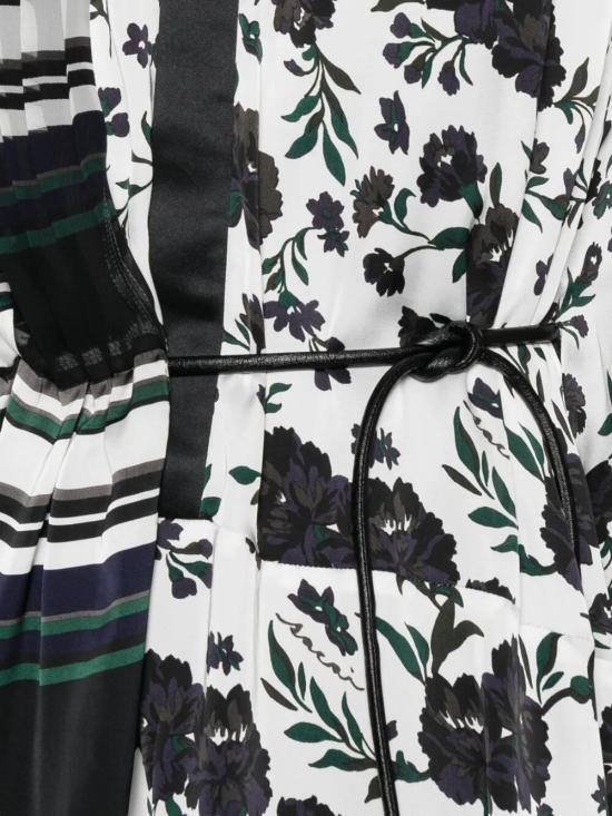 26SS 사카이 미디 원피스 2608524 WHITE MULTI 120 - SACAI