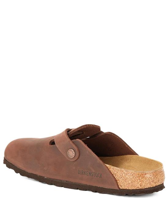 26SS 버켄스탁 보스턴 오일드 레더 클로그 860133 HABANA - BIRKENSTOCK