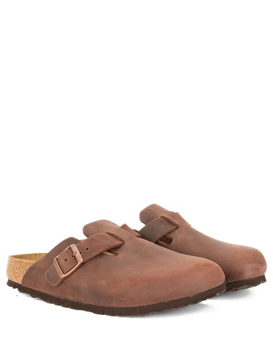 26SS 버켄스탁 보스턴 오일드 레더 클로그 860133 HABANA - BIRKENSTOCK