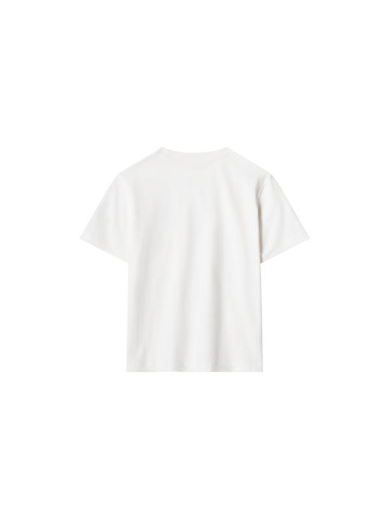 26SS [키즈] MAISON KITSUNE KID 티셔츠 MQUJT00KJBIT2 P100 WHITE - OTHER BRANDS