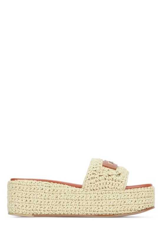 26SS 베르사체 뮬/슬리퍼 10224741A17042 2KJ8V NATURALAMBRERGOLD