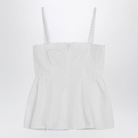 26SS 자크뮈스 민소매 티셔츠 TOW00887AW00648 White - JACQUEMUS