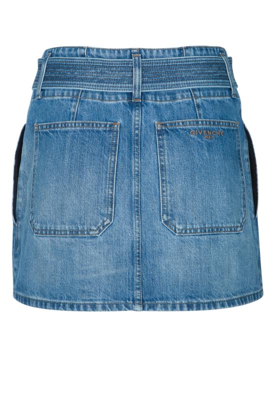 26SS 지방시 데님 스커트 BW412Y517Z 420 MEDIUMBLUE - GIVENCHY