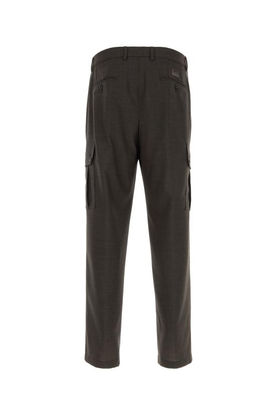 26SS 돌체앤가바나 수트 팬츠 GP1O0THU2BO S8230 MELANGEBIANCHIBEIG - DOLCE & GABBANA