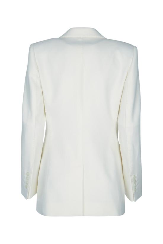 26SS 돌체앤가바나 싱글 브레스티드 캐시미어 자켓 F29KNTFU29R W0001 BIANCONATURALE - DOLCE & GABBANA