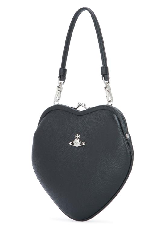 26SS 비비안웨스트우드 벨 하트 프레임 퍼스 4B01000CWS000D N403 BLACK - VIVIENNE WESTWOOD