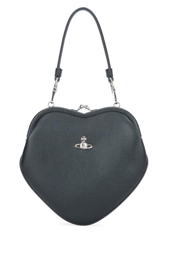 26SS 비비안웨스트우드 벨 하트 프레임 퍼스 4B01000CWS000D N403 BLACK