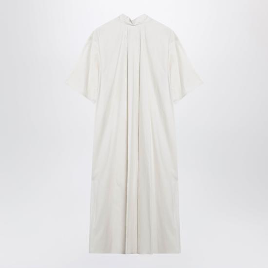 26SS 르메르 워시드 코튼 실크 리버시블 튜브 드레스 DR1156LF1500 Beige - LEMAIRE