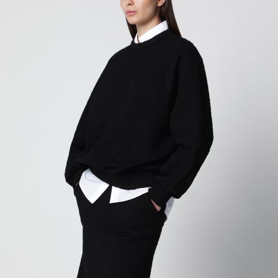 26SS 드리스 반 노튼 긴팔 티셔츠 111563050 Black