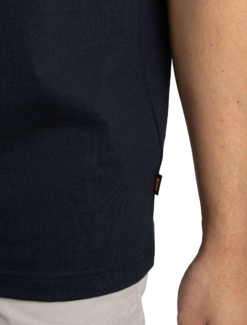 26SS 보스 반팔 티셔츠 50561872 10276578 01 404 Blue - BOSS