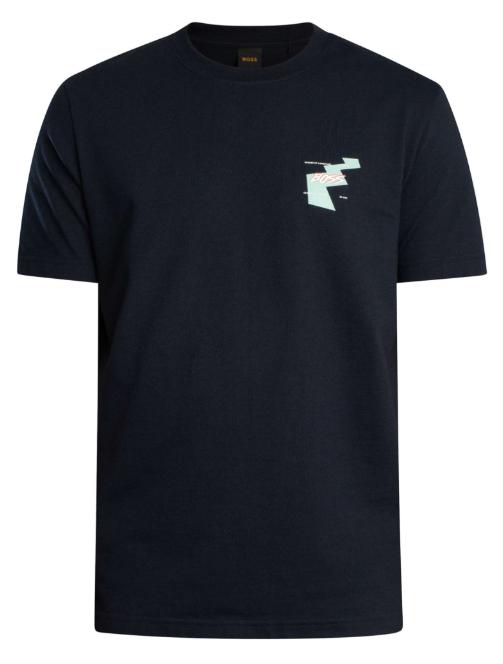 26SS 보스 반팔 티셔츠 50561872 10276578 01 404 Blue