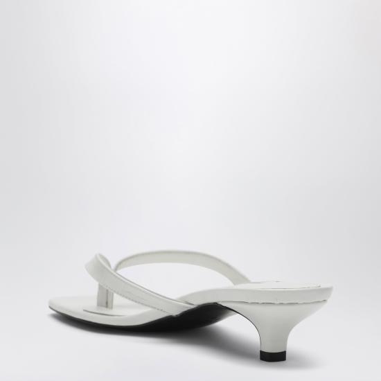 26SS 토템 뮬/슬리퍼 253 WAS1010LE0076 White - TOTEME