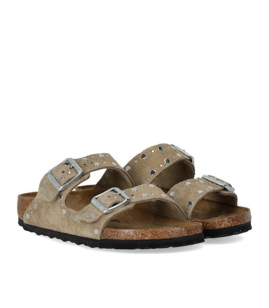 26SS 버켄스탁 아리조나 리벳 스웨이드 1029390 36 Beige - BIRKENSTOCK