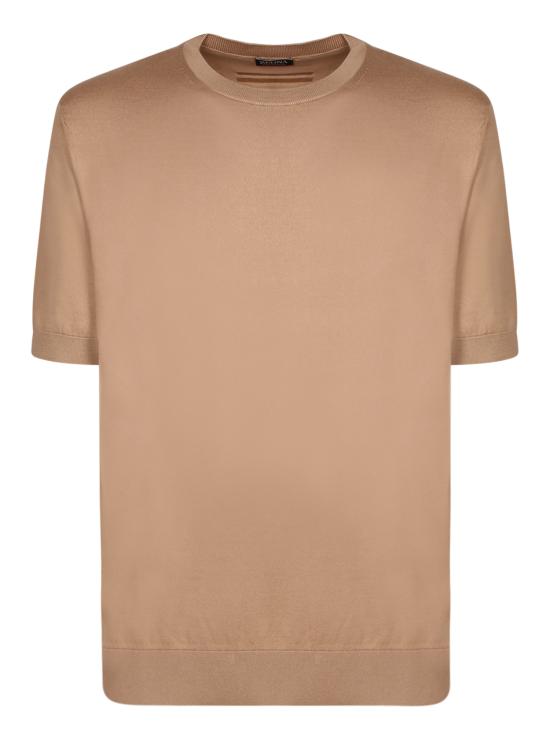 26SS 에르메네질도제냐 반팔 티셔츠 UHC90A3 C10 N03 Beige