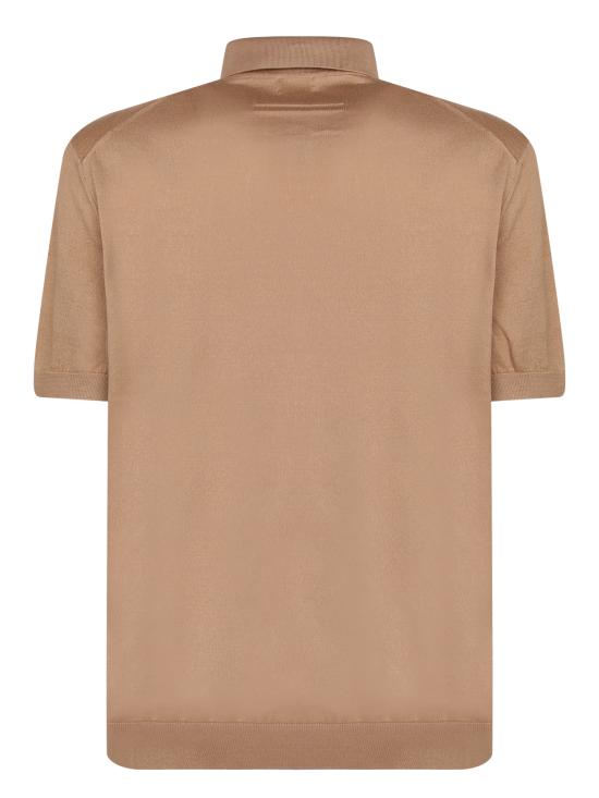 26SS 에르메네질도제냐 폴로 티셔츠 UHC90A3 C32 N03 Beige - ERMENEGILDO ZEGNA