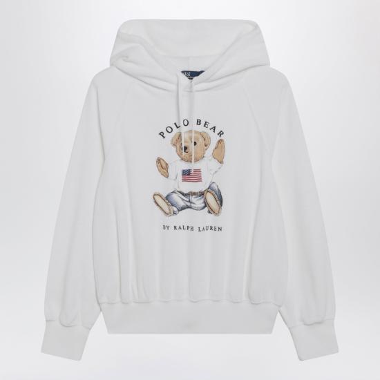 26SS 폴로 랄프로렌 후드 티셔츠 211A12745001CO White