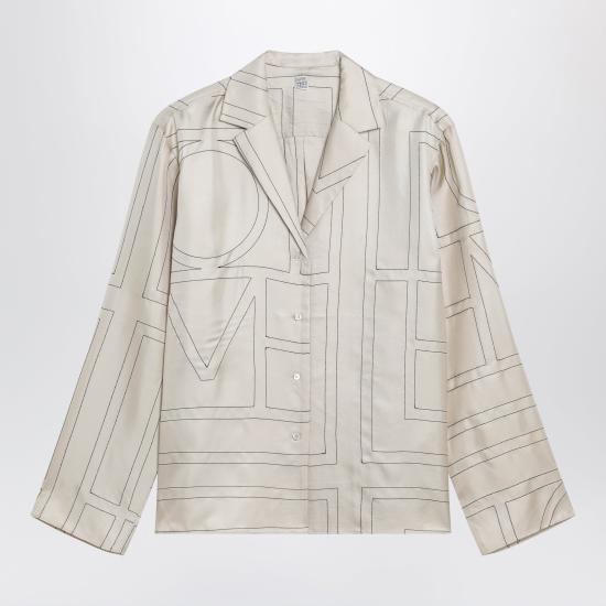 26SS 토템 블라우스 213 755T707 White