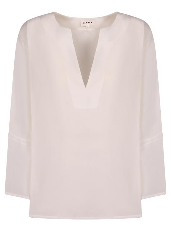 26SS 파로쉬 반팔 티셔츠 D311724 SAXON 002 White