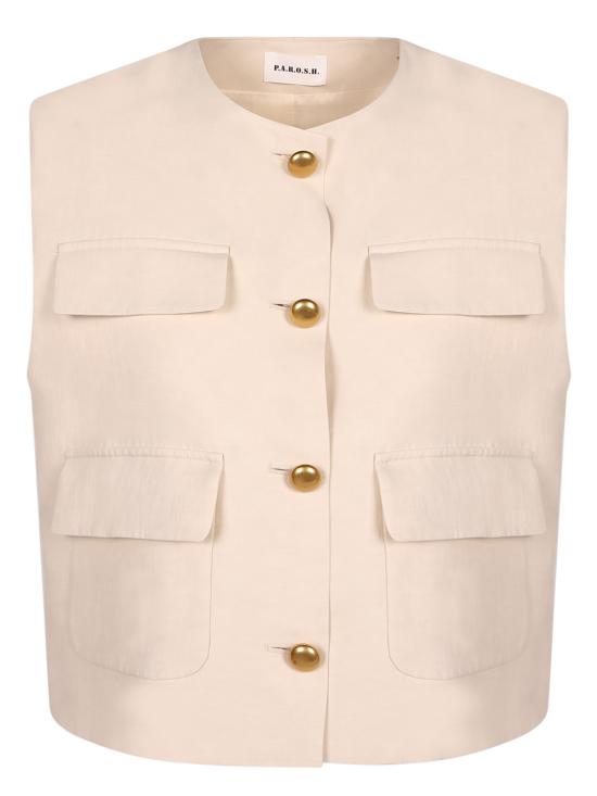 26SS 파로쉬 베스트 D410047G RAISA26 003 Beige