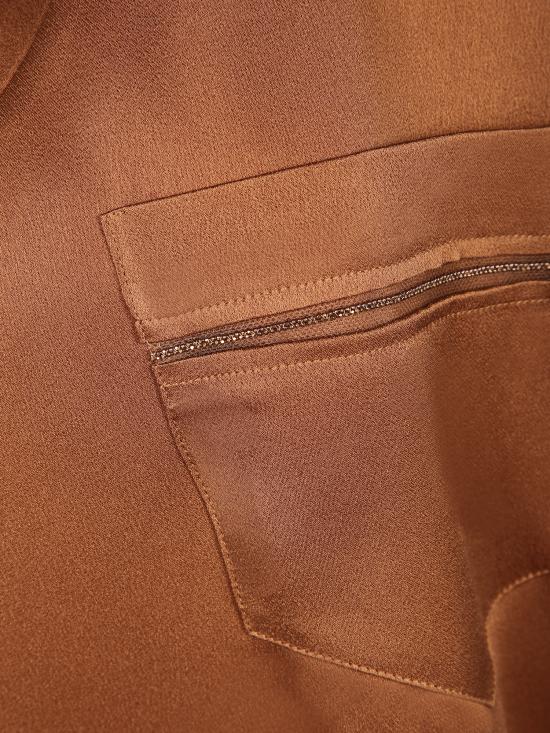 26SS 파비아나 필리피 반팔 티셔츠 TPD266F283 L780 1268 Brown - FABIANA FILIPPI