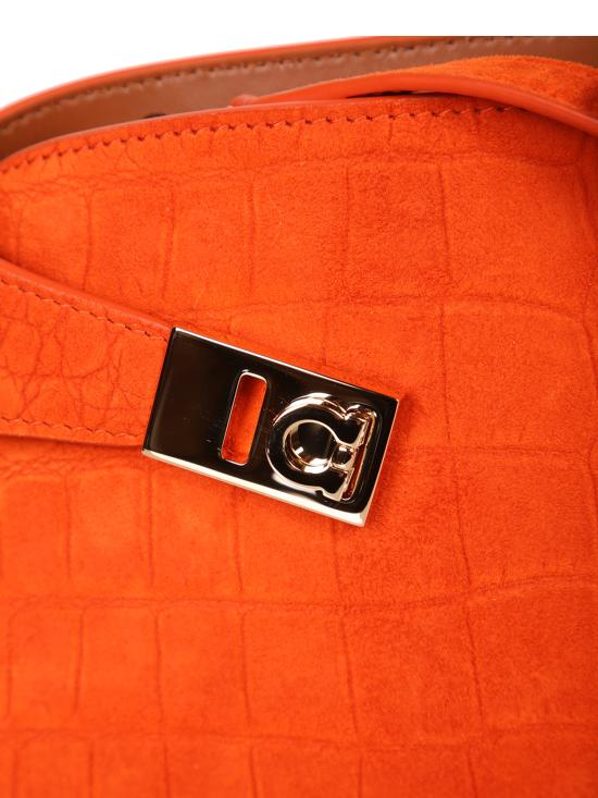 26SS 살바토레 페라가모 크로스백 792847 218964 022 Orange - SALVATORE FERRAGAMO