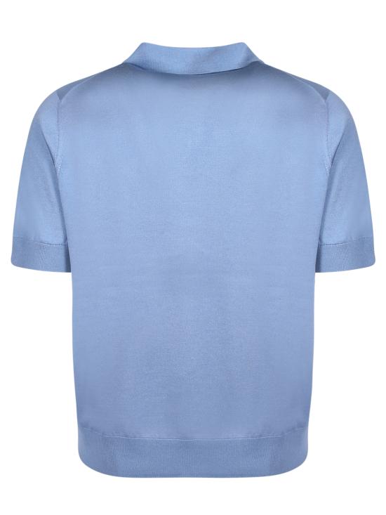 26SS 돌체앤가바나 폴로 티셔츠 GXZ02 ZJBSO5 B0965 Blue - DOLCE & GABBANA