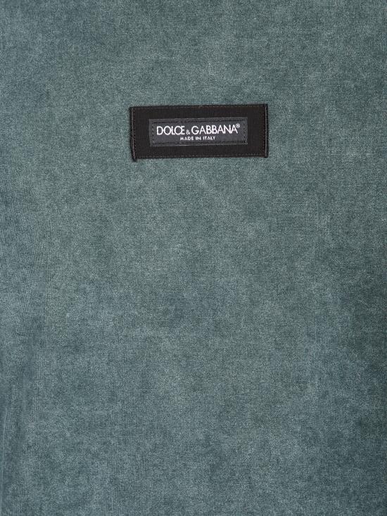 26SS 돌체앤가바나 반팔 티셔츠 G8RI4T G7P1O V0707 Green - DOLCE & GABBANA