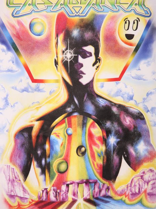 26SS 카사블랑카 반팔 티셔츠 MSP26JTS05 01 White - CASABLANCA