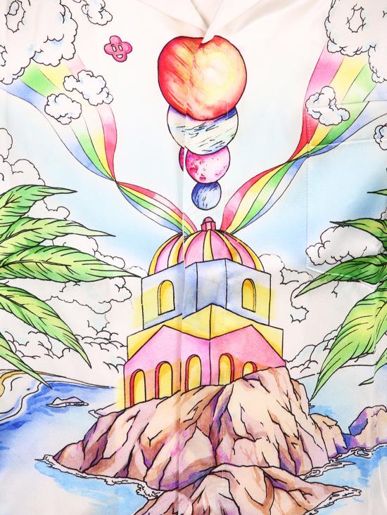 26SS 카사블랑카 긴팔 셔츠 MSS26SH006 02 Green - CASABLANCA