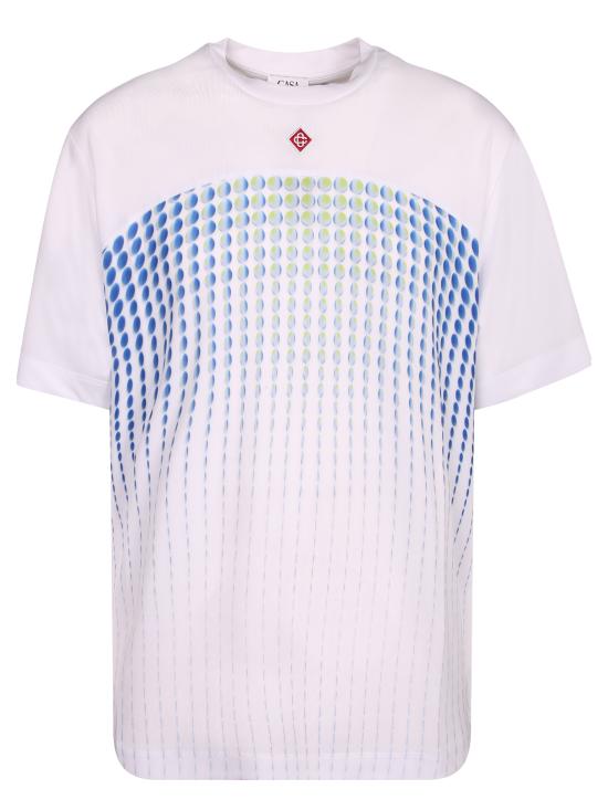 26SS 카사블랑카 반팔 티셔츠 MSP26JTP44 01 White