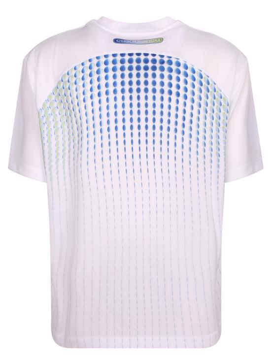 26SS 카사블랑카 반팔 티셔츠 MSP26JTP44 01 White - CASABLANCA