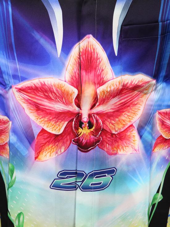 26SS 카사블랑카 긴팔 셔츠 MSP26SH006 02 Black - CASABLANCA