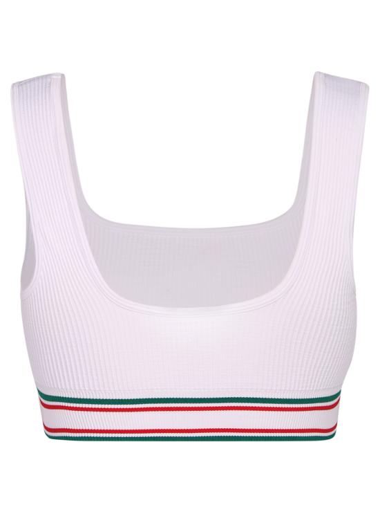 26SS 카사블랑카 트레이닝 티셔츠 WSP26ACT02 6 01 White - CASABLANCA