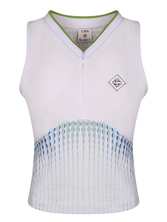 26SS 카사블랑카 민소매 티셔츠 WSP26JTP47 5 02 White