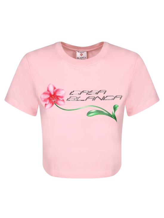 26SS 카사블랑카 탑 WSP26JTS00 9 01 Pink