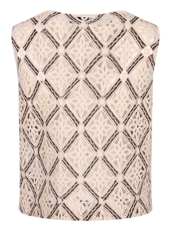 26SS 에르노 민소매 티셔츠 BL000054D 13295 1288 White - HERNO