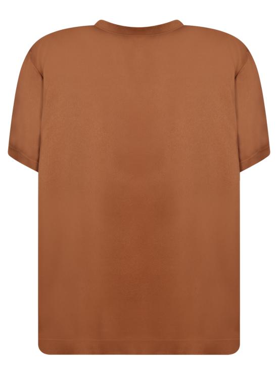 26SS 파비아나 필리피 반팔 티셔츠 TPD266F283 L780 1268 Brown - FABIANA FILIPPI