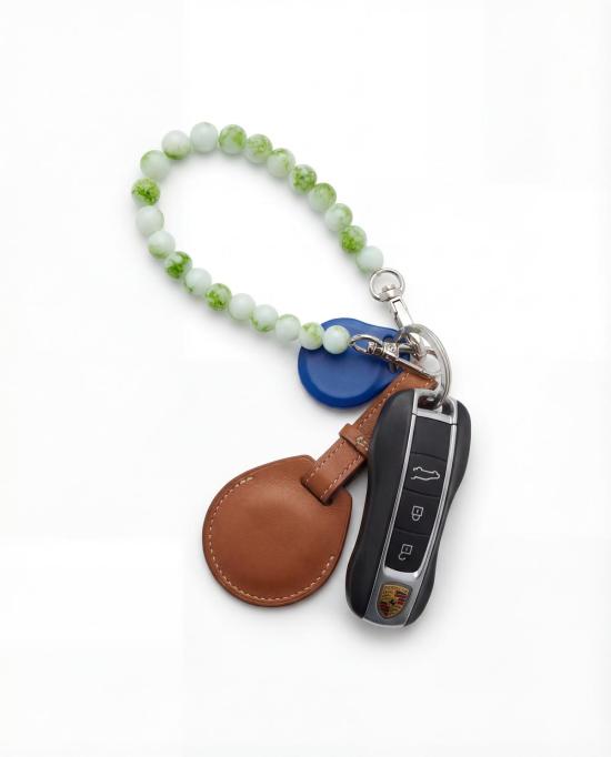  세레 키링 세리 비즈 장식 가방 참 (녹색) - SEREE