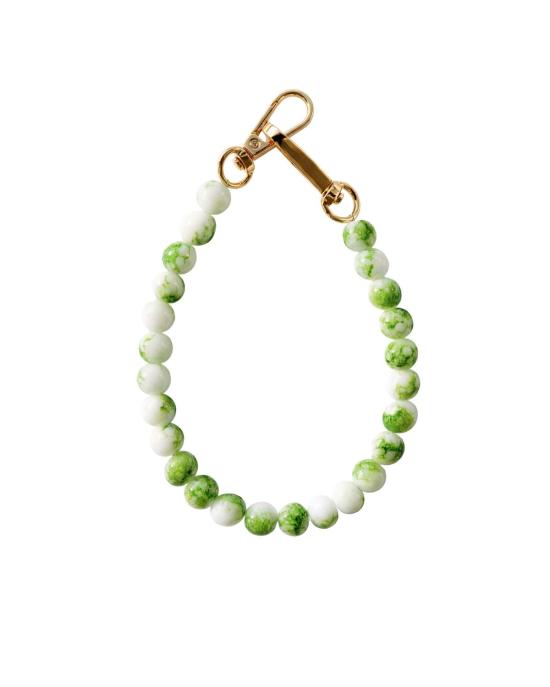  세레 키링 세리 비즈 장식 가방 참 (녹색)