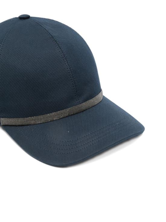 26SS 브루넬로 쿠치넬리 볼캡 MCAP90011 C4224 Blue - BRUNELLO CUCINELLI
