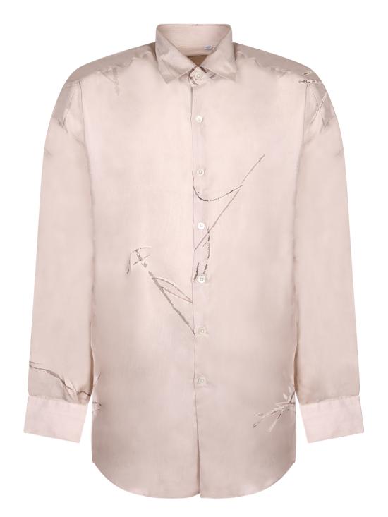 26SS 코스투메인 긴팔 셔츠 VALENTINO PETTALOE P101 Beige