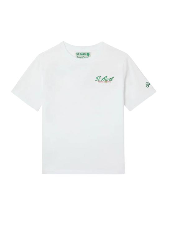 26SS [키즈] 세인트바쓰 티셔츠 PRL0001 02653L SNOOPY TENNIS COURT 01N